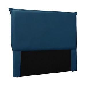 Cabeceira Decorativa King Size 1,95M Trento Veludo Azul Marinho G63 - Gran Belo