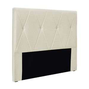 Cabeceira Decorativa King Size 1,95M Yves Linho Natural G63 - Gran Belo