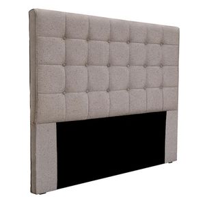 Cabeceira Decorativa Queen Size 1,60M Tropea Linho Areia G63 - Gran Belo
