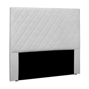 Cabeceira Decorativa King Size 1,95M Baelon Pu Branco G63 - Gran Belo