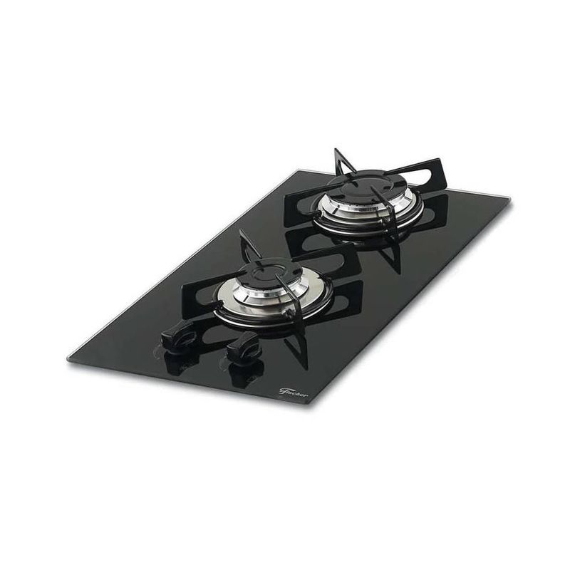 Cooktop Fischer 2 bocas Acendimento Automático Bivolt