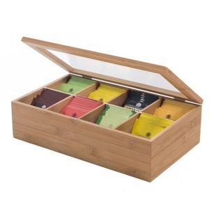 Caixa para Chá Bambu - A\CASA