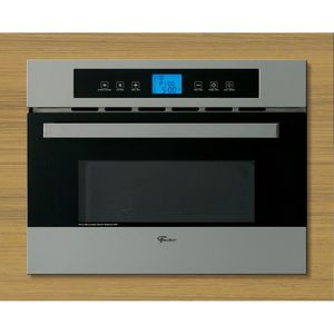 Micro-ondas de Embutir Fischer 35L Platinium Grill Inox