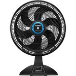 Ventilador de Mesa Arno Silence Force 40cm com Sistema de Repelente Líquido Preto e Azul VF55 220v