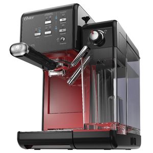 Máquina de Café Expresso Oster PrimaLatte Vermelha