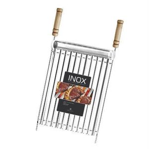 Grelha para Parrilla Argentina Inox 40x40cm - Grilazer