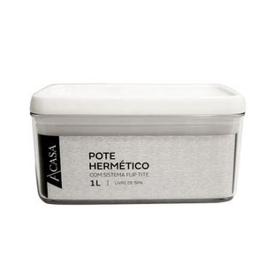 Pote Hermético Flip Tite 1L - A\CASA