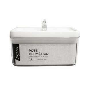 Pote Hermético Flip Tite 1L - A\CASA