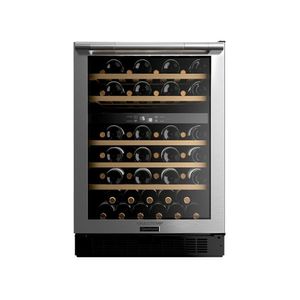 Adega Brastemp Gourmand Dual Zone 51 Garrafas Inox BZB51AE