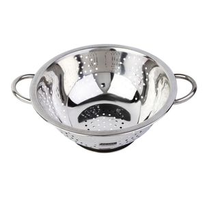Escorredor para Alimentos em Aço Inox 26cm - A\CASA