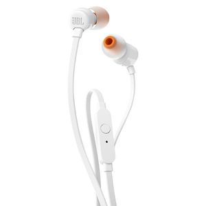 Fone de Ouvido JBL com Microfone T110 Branco
