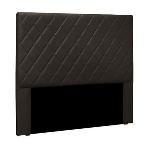 Cabeceira Decorativa King Size 1,95M Baelon Pu Marrom G63 - Gran Belo