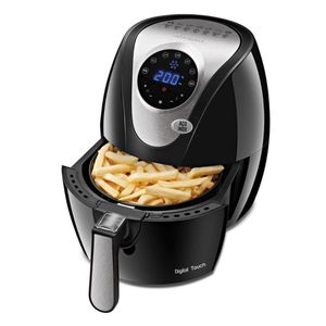 Fritadeira Mondial Air Fryer Family Inox Digital Touch 1500W 3,2L AF26