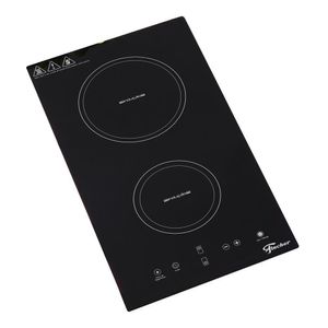 Cooktop de Indução Fischer 2 Bocas Mesa Vitrocerâmica Preto 220V