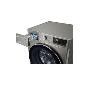 Lava e Seca Smart LG VC2 14kg Inox Look Com Inteligência Artificial AI DD CV9014PC2 110V
