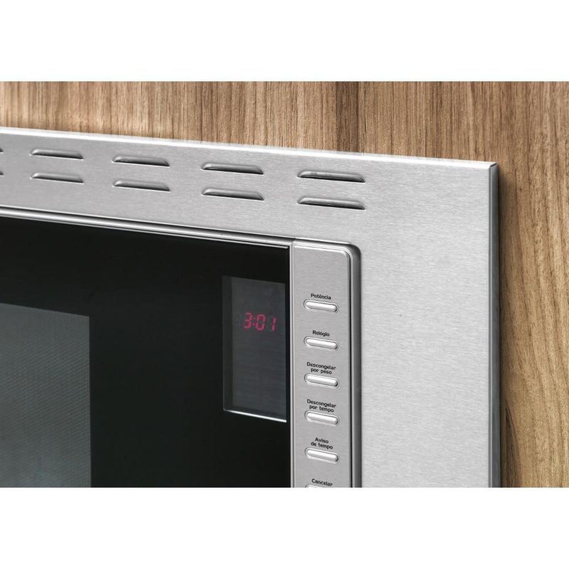 Micro-ondas de Embutir Fischer Fit Line 25L Inox