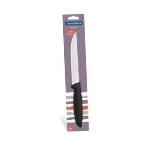Faca Plenus com Lâmina em Aço Inox e Cabo de Polipropileno Preto 6" - Tramontina