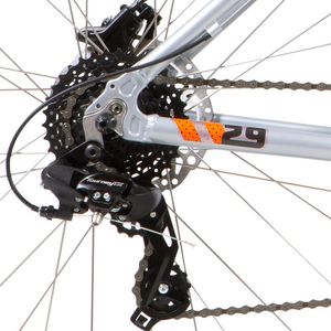 Bicicleta Caloi 29 Mountain Bike Alumínio com Suspensão Dianteira 24 Velocidades Aro 29 Freio a Disco Cinza