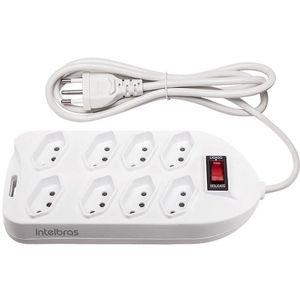 Filtro de Linha Intelbrás 8 Tomadas EPE1008