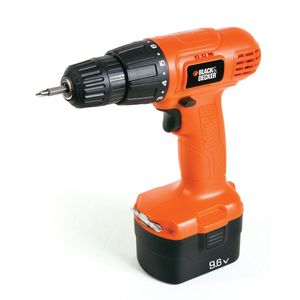 Parafusadeira Furadeira 9,6V Black & Decker CD961 Bivolt