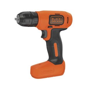 Kit Parafusadeira Furadeira 8V Black & Decker LD008KA 54 Acessórios com Estojo Bivolt