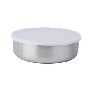 Pote com Tampa 18cm Inox - A\CASA