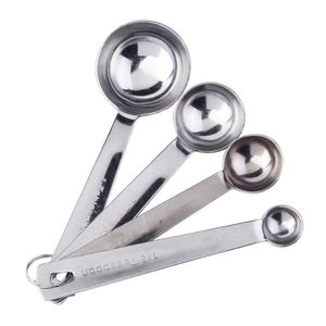Copos Medidores Inox com 4 Peças - A\CASA