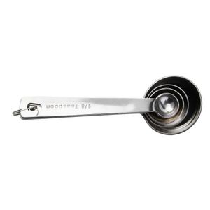 Copos Medidores Inox com 4 Peças - A\CASA