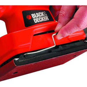 Lixadeira Orbital 1/3 Black & Decker 135W CD450