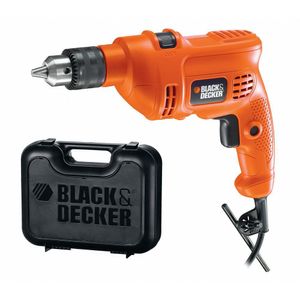 Furadeira de Impacto 3/8 Black & Decker TM500K com Maleta