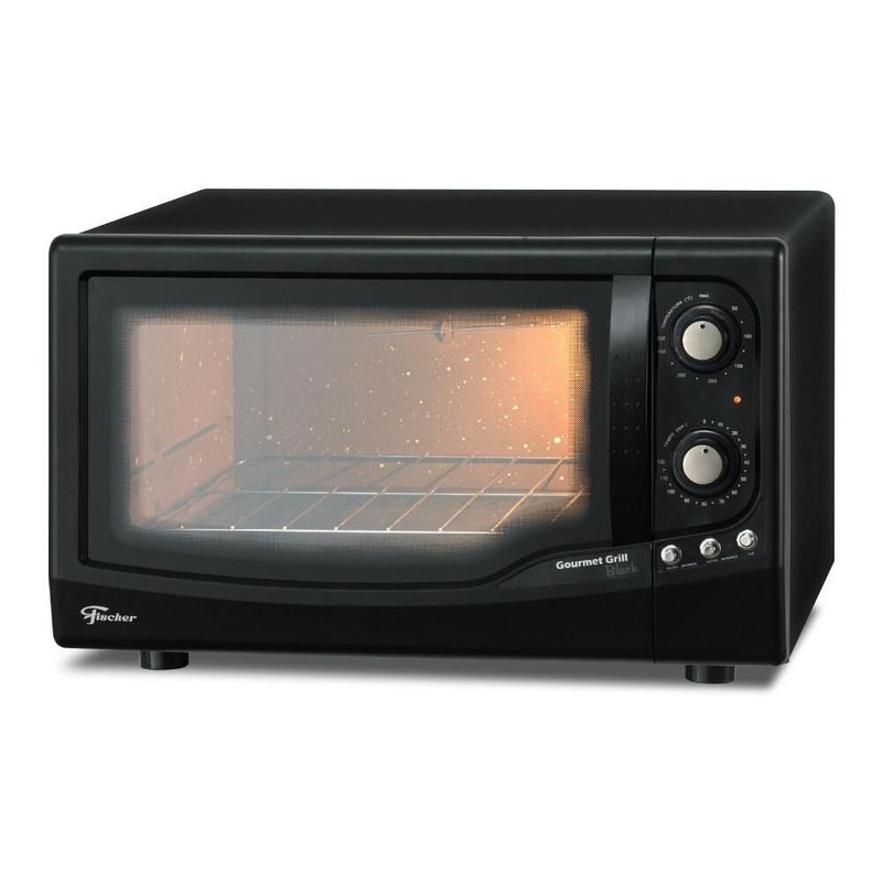 Forno-Eletrico-de-Bancada-Fischer-Gourmet-Grill-Black-44L-9741-220V