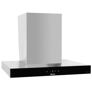 Coifa de parede Philco PCO60I Flat 60cm, Função Depurador e Exaustor, 3 velocidades e Painel Touch 220V