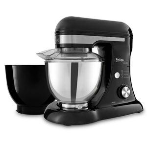 Batedeira Planetária Philco PBP600P Turbo Inox Double Bowl 600W 220V