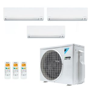 Ar-Condicionado Tri Split Inverter Daikin 18.000 (3x Evap HW 9.000) Só Frio 220V