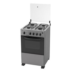 Fogão 4 Bocas Esmaltec Caribe Inox Bivolt