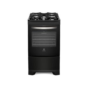 Fogão 4 Bocas de Piso Electrolux com Mesa de Vidro Temperado Bivolt 52LPV