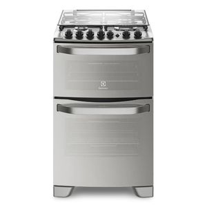 Fogão 4 Bocas de Piso Electrolux com 2 Fornos 56DXQ