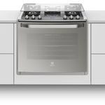 Fogão de Embutir Electrolux 5 Bocas com Mesa de Vidro Temperado 76EXV 220v