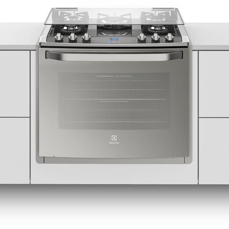 Fogão de Embutir Electrolux 5 Bocas com Mesa de Vidro Temperado 76EXV 220v