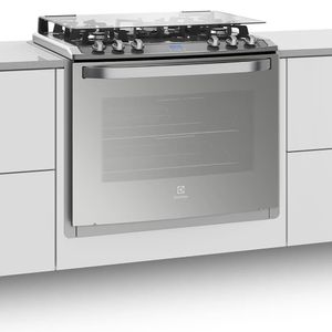 Fogão de Embutir Electrolux 5 Bocas com Mesa de Vidro Temperado 76EXV