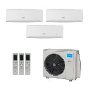 Ar-Condicionado Multi Split Inverter Springer Midea 36.000 (3x Evap HW 12.000 + 1x Evap HW 18.000) Quente/Frio 220V