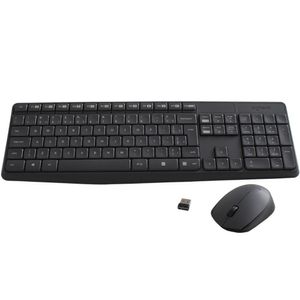 Kit Teclado e Mouse Sem Fio Logitech MK235