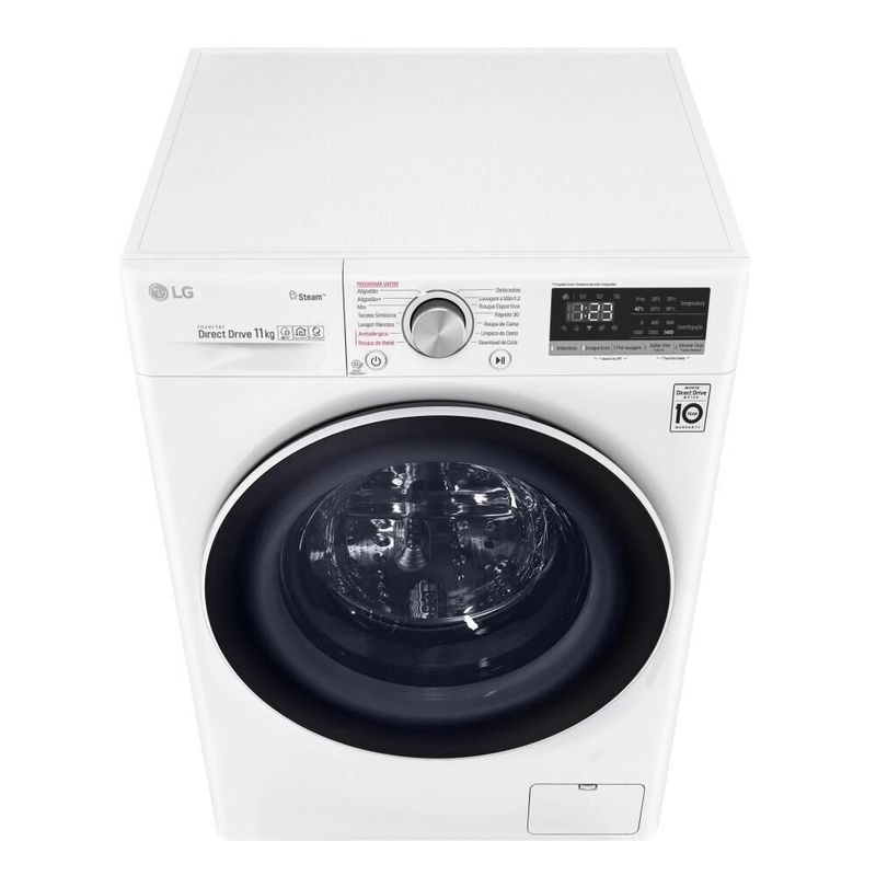 Máquina de Lavar Smart LG 11kg AIDD™ VC4 - FV5011WG4 220v