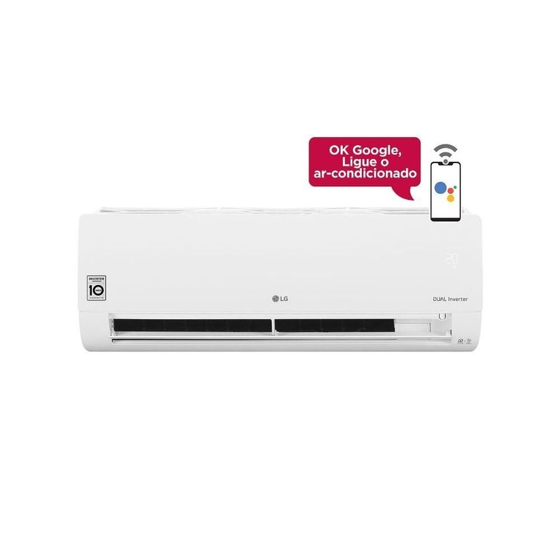 Ar-Condicionado Split Inverter LG 12000BTUs Voice Quente e Frio 220V S4-W12JA31A