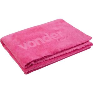 Toalha 40X60Cm 400Gsm Microfibra Rosa Vonder Plus