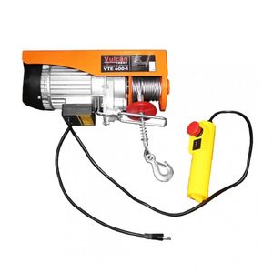 Guincho Elétrico de Cabo de Aço 900W 127V VTE400-1 200/400kg Vulcan