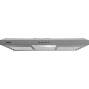 Depurador Slim Suggar DPS181PR 80cm 3 Velocidades Prata 127V