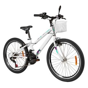 Bicicleta Caloi Ceci Branco 21 Velocidades Aro 24