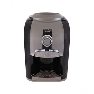 Bebedouro de Água Esmaltec de Mesa Refrigerado por Compressor Stilo Black EGM30 127V
