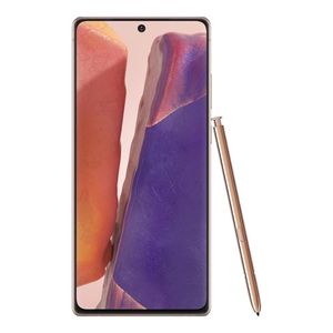Smartphone Samsung Galaxy Note20 256GB Bronze Câmera 12 mp + 12 mp + 64mp + Selfie 10MP 8G RAM Quad-Core 6,7" SM-N981